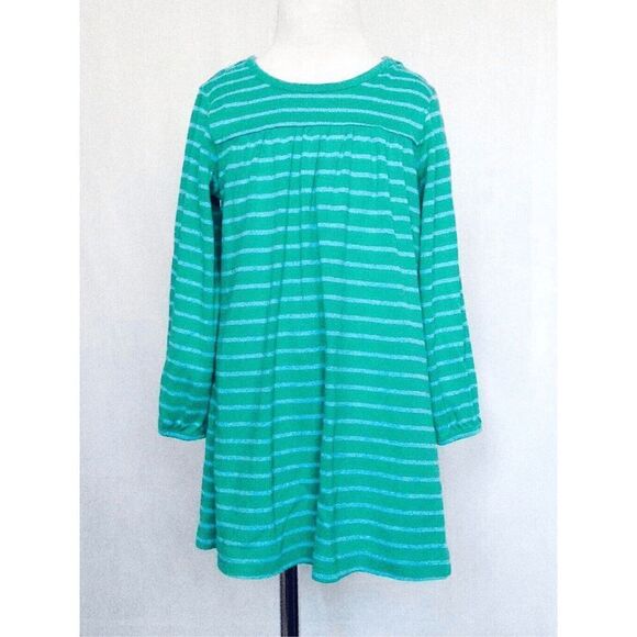 Hanna Andersson Girls 3/4 (100) Basic Brights Striped Knit Dress Tunic BUY 2 GET - Picture 1 of 6